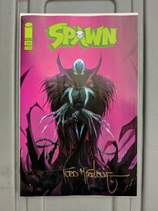 Spawn 299 Sdcc San Diego Comic Con Exclusive Todd Signed Proof Shown