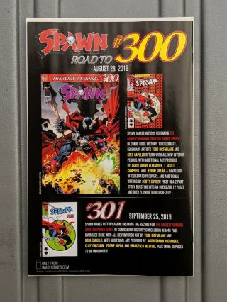SPAWN 299 SDCC San Diego Comic Con Exclusive TODD SIGNED PROOF SHOWN 9