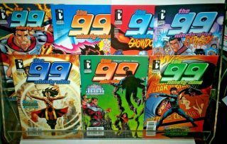 The 99 " Ninety - Nine " 1 - 7 Full Set Teshkeel Comics 1st Muslim Heroes Nm