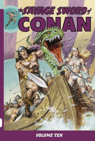 The Savage Sword Of Conan 10 - Sept 2011 - F - Vf - Bv $45 - 500 Pages