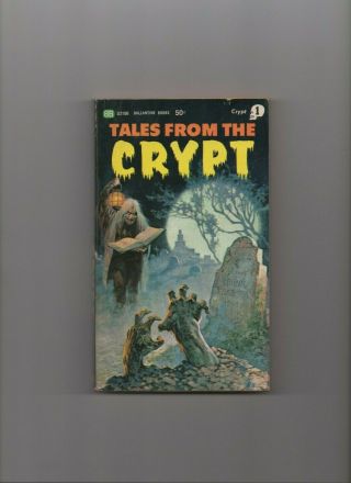 Tales From The Crypt Ballantine Paperback 1964 B&w Reprints Ec Comics Frazetta
