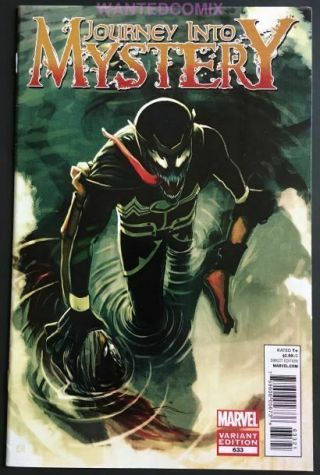 Journey Into Mystery 633 Venom Variant Cover 1:50 Venomized Thor Marvel Comic 1