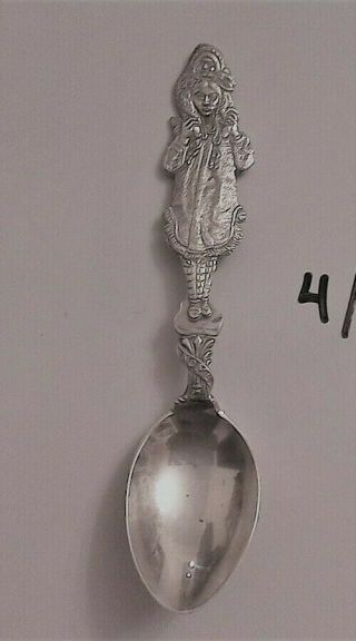 Vintage Sterling Eskimo/papoose Souvenir Spoon