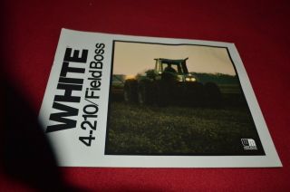White 4 - 210 Tractor Dealers Brochure Yabe12