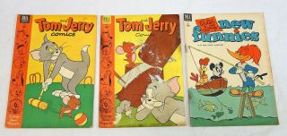 11 Vintage 1950 ' s Comic Books Tom & Jerry Disney Little Lulu Beany & Cecil etc. 2