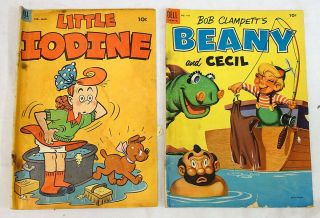 11 Vintage 1950 ' s Comic Books Tom & Jerry Disney Little Lulu Beany & Cecil etc. 8