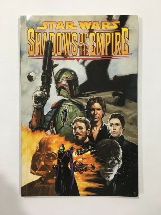 Star Wars Shadows Of The Empire Tpb 1997 Dark Horse Comic 1st.  Edition Paperback