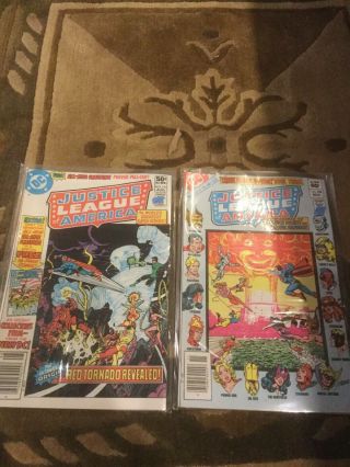 Justice League Of America 193;208;211;215 - 220;annual 2.  10 Issues