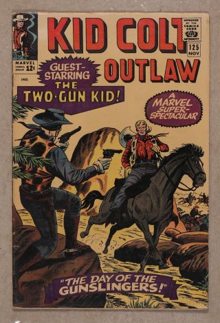 Kid Colt Outlaw 125 1965 Vg 4.  0
