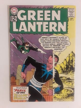 Green Lantern 15 (vg 4.  0) Sinestro Cover & Appearance; Silver Age Dc Comics