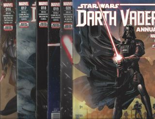 Darth Vader (volume 2 2016) 16 17 18 19 20,  Annual 2 Marvel Comics