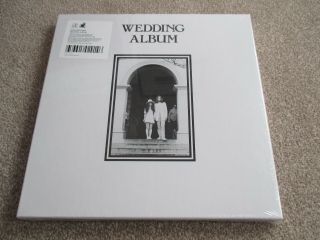 John Lennon Wedding Album Clear Vinyl Limited Edition Only 300 Made