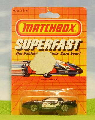 Matchbox Superfast - Pontiac Firebird Haleys Comet Sedan Car - Carded