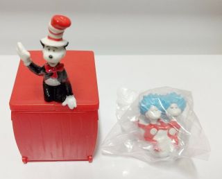 The Movie Dr.  Seuss Collectible Cat In The Hat Cake Kit Bakery Craft 2003 Figure