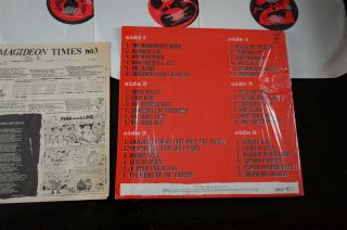 THE CLASH Sandinista (CBS UK 1st Press Triple 3 LP 1980,  Insert),  Shrink.  EX 2