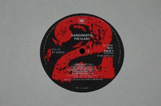 THE CLASH Sandinista (CBS UK 1st Press Triple 3 LP 1980,  Insert),  Shrink.  EX 5