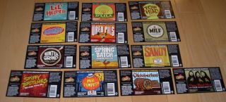 Mothers Brewing Set Of 13 Labels Craft Beer Brewing Brewery