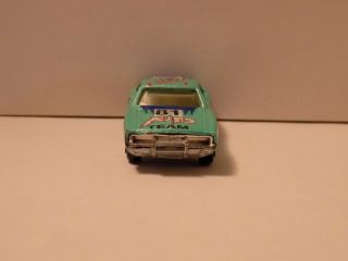 Yatming 1081 Road Tough 69 Dodge Charger Auto Racing Team 81 Blue 4