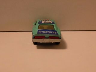 Yatming 1081 Road Tough 69 Dodge Charger Auto Racing Team 81 Blue 5