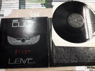 The Cult Love 12 " Vinyl Lp Album Speedy Recorded Uk Postage