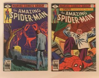 The Spider - Man No 196 & 197 W/free 430 Reader