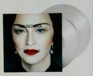 Madonna Madame X 2 Lp Limited Edition Exclusive Clear Vinyl