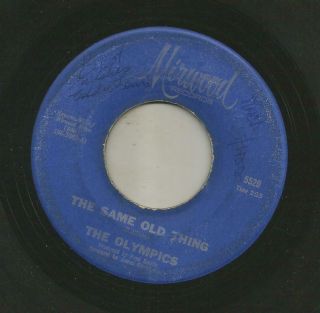 Northern Soul - Olympics - The Same Old Song - Hear - On Mirwood