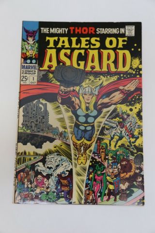 Tales Of Asgard 1 Thor Marvel Comics (1968) Plus Bonus Thor Ragnarok Poster