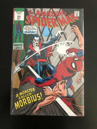 The Spider - Man Omnibus Vol 3 Dm Variant Oop Morbius Cover