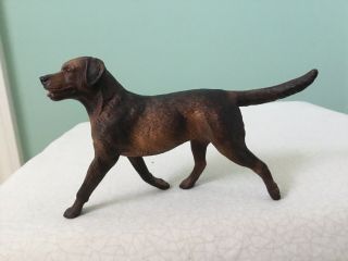 Breyer Chocolate Lab Labrador Dog Model Figure Toy Companion Animal Exc.  Cond.