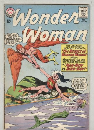 Wonder Woman 144 February 1964 Vg