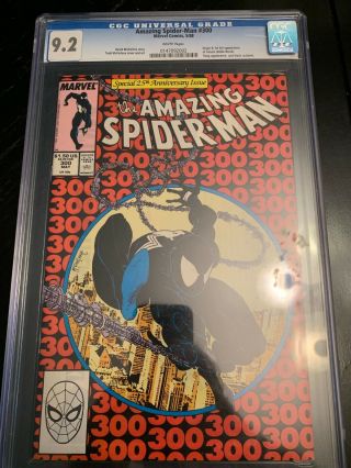 The Spider - Man 300 (may 1988,  Marvel) Cgc Graded 9.  2