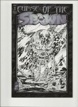Curse Of The Spawn (1996 Series) 1 B & W Fine Comics Book