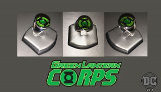 Hal Jordan Guy Gardner Green Lantern Power Ring Surgical Stainless Steel 8 - 14