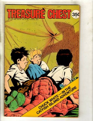 7 Treasure Chest Of Fun And Fact Pflaum Comics Vol.  27 1 2 4 5 6 7 8 Jl34