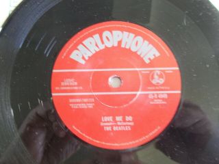 Beatles - 2012 Uk Parlophone Withdrawn " Love Me Do " 50th Anniversary 45 - Nm