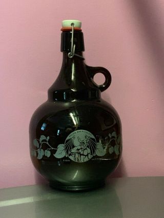 Rare 2 Litre Glass Growler Jug Stone Brewing Craft Beer Escondido