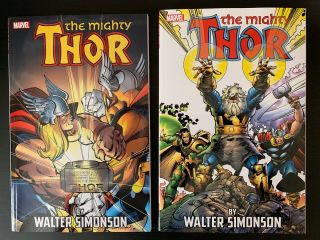 Mighty Thor Simonson Vol 1 And 2 Loki Malekith Odin Beta Ray Bill Surtur Tpb