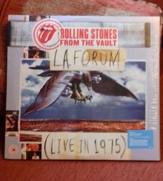 Rolling Stones From The Vault La Forum Live In 1975 Dvd,  3lp