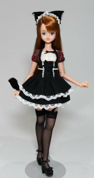 Takara Licca Castle Jenny Friend Doll On Pure Neemo Body With Outfit