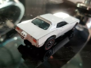 Hot Wheels Redline Snake Cuda Funny Car,  Rare White 1969,  Don Prudhomme 3
