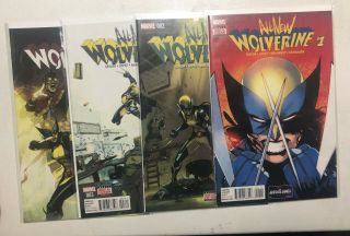 All Wolverine - - 1 2 3 4 - - 1st Appearance Gabby / Honey Badger - - Set Of 4