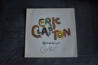Eric Clapton Behind The Sun 12 " Vinyl Record Lp Slowhand Cd
