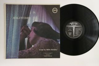 Lp Billie Holiday Solitude V68074 Verve United States Vinyl