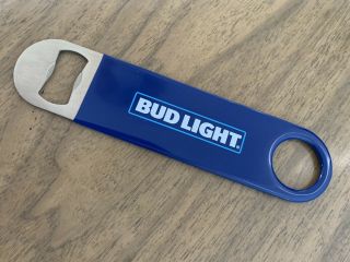 Bud Light Bartenders Metal Bottle Opener Bar Key Rubber Dipped