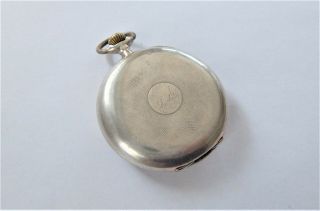1900 SILVER & GOLD CASED PRESIDENT 15 JEWELLED SWISS LEVER POCKET WATCH 5