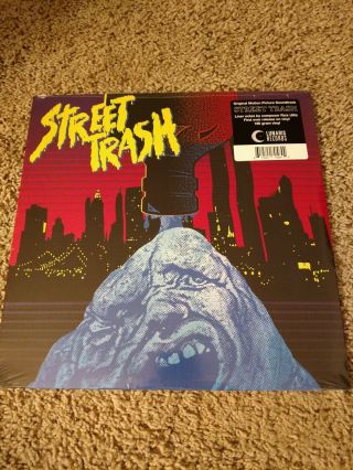 Street Trash Motion Picture Soundtrack Toilet Blue Vinyl Lp Rick Ulfik