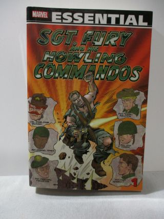 2011 Marvel - Essential Sgt.  Fury & His Howling Commandos Vol 1 Sc