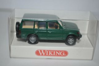 Wiking 263 01 Mitsubishi Pajero (green) For Marklin - W/box