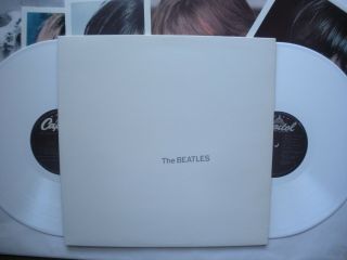 Beatles 0riginal White Vinyl " White Album " Capitol - Sebx - 11841 Poster/pics Nm -